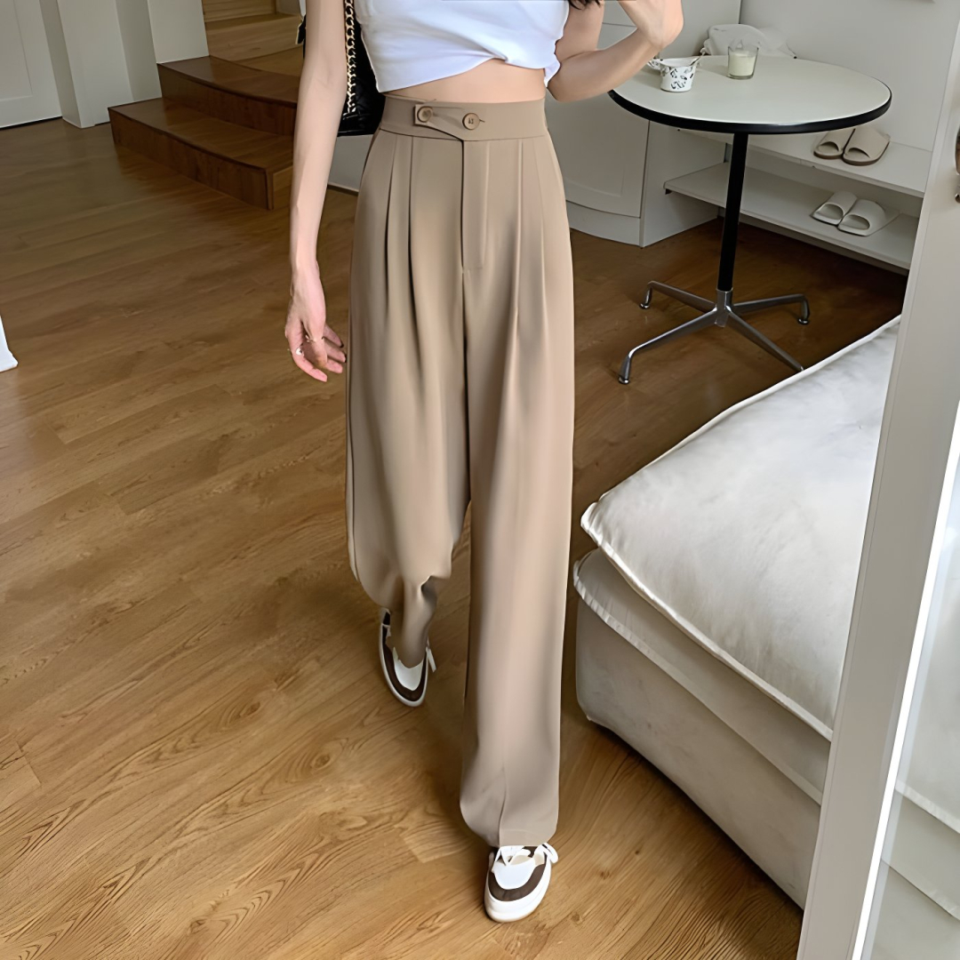 Woman S Casual Full Length Loose Pants Lovely Gift